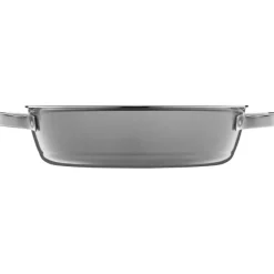 Pfannen | WMF Fusiontec Mineral Schmorpfanne mit Glasdeckel, 24 cm, Platinum