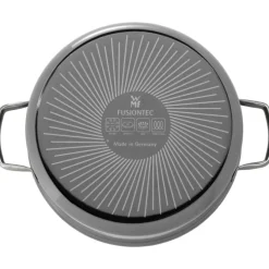 Töpfe | WMF Fusiontec Mineral Schmortopf mit Glasdeckel, 28 cm, Platinum