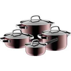 Töpfe | WMF Fusiontec Mineral Topf-Set, 4-teilig, Rose Quartz