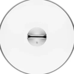 Pfannen | WMF Fusiontec Mineral Wok mit Glasdeckel, 36 cm, Platinum