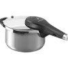 Schnellkochtöpfe | WMF Fusiontec Perfect Premium Schnellkochtopf, 22 cm, 4,5 Liter, Platinum
