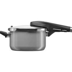 Schnellkochtöpfe | WMF Fusiontec Perfect Premium Schnellkochtopf, 22 cm, 4,5 Liter, Platinum