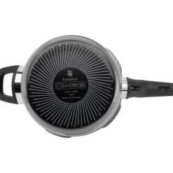 Schnellkochtöpfe | WMF Fusiontec Perfect Premium Schnellkochtopf, 22 cm, 6,5 Liter, Platinum