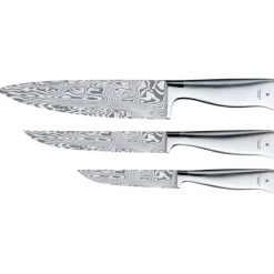 Küchenmesser | WMF Grand Gourmet Damasteel® Messer-Set, 3-teilig