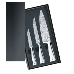 Küchenmesser | WMF Grand Gourmet Damasteel® Messer-Set, 3-teilig