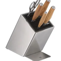 Küchenmesser | WMF Grand Wood Messer-Set mit FlexTec Messerblock, 6-teilig