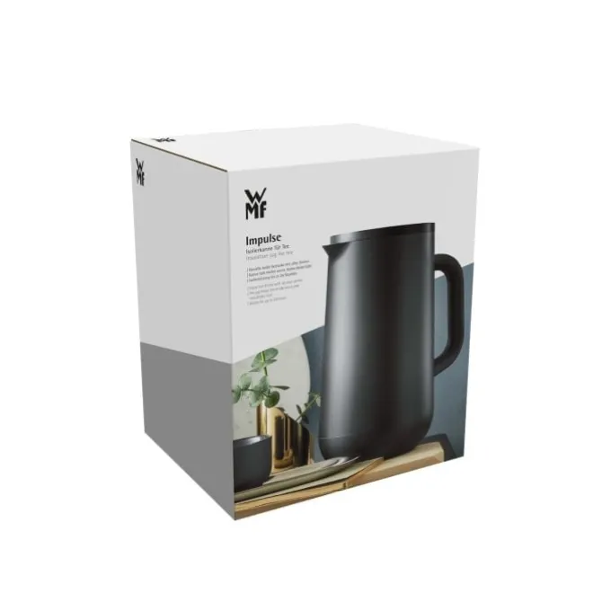 Tee- & Kaffeegenuss | WMF Impulse Isolierkanne Tee, 1,0 l, Schwarz