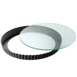 Backformen Und -bleche | WMF KAISER Inspiration Tarte- & Quicheform mit Glashebeboden, 28 cm