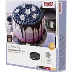Backformen Und -bleche | WMF KAISER La Forme Plus Springform mit SafeClick, konisch, 32 cm