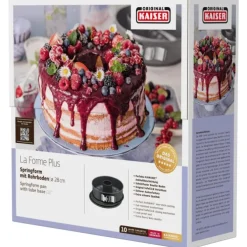 Backformen Und -bleche | WMF KAISER La Forme Plus Springform mit Rohrboden und SafeClick, 28 cm