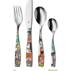 Essbestecke | WMF Kinderbesteck-Set Disney Dschungelbuch, 4-teilig