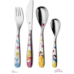 Essbestecke | WMF Kinderbesteck-Set Disney Princess, 4-teilig