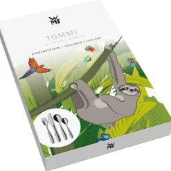 Essbestecke | WMF Kinderbesteck-Set Faultier Tommi, 4-teilig
