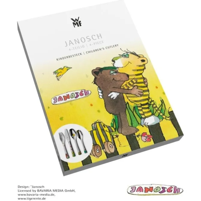 Essbestecke | WMF Kinderbesteck-Set Janosch, 4-teilig