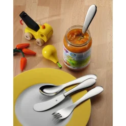 Essbestecke | WMF Kinderbesteck-Set Knuddel, Mini, 3-teilig