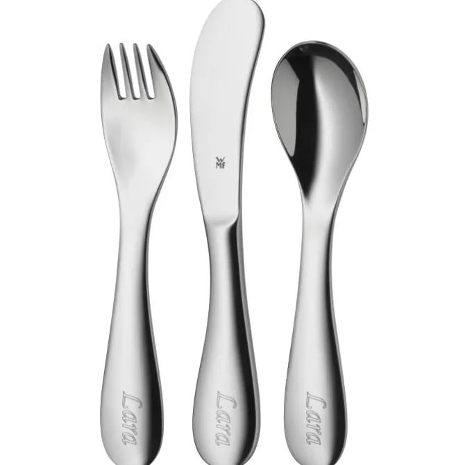 Essbestecke | WMF Kinderbesteck-Set Knuddel, Mini, 3-teilig