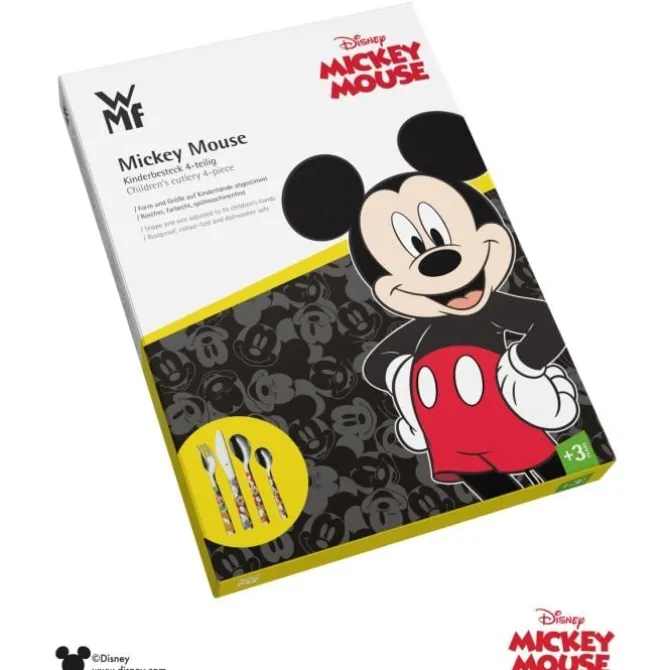 Essbestecke | WMF Kinderbesteck-Set Mickey Mouse, 4-teilig