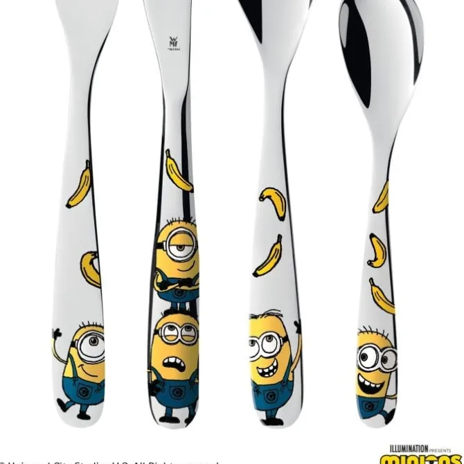 Essbestecke | WMF Kinderbesteck-Set Minions®, 4-teilig