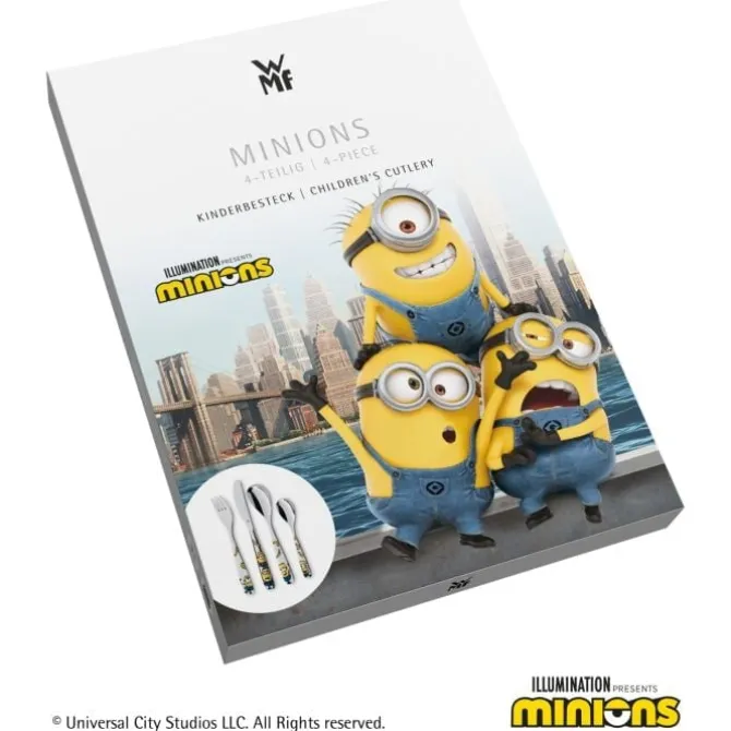 Essbestecke | WMF Kinderbesteck-Set Minions®, 4-teilig