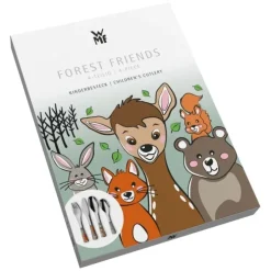 Essbestecke | WMF Kinderbesteck-Set Waldfreunde, 4-teilig