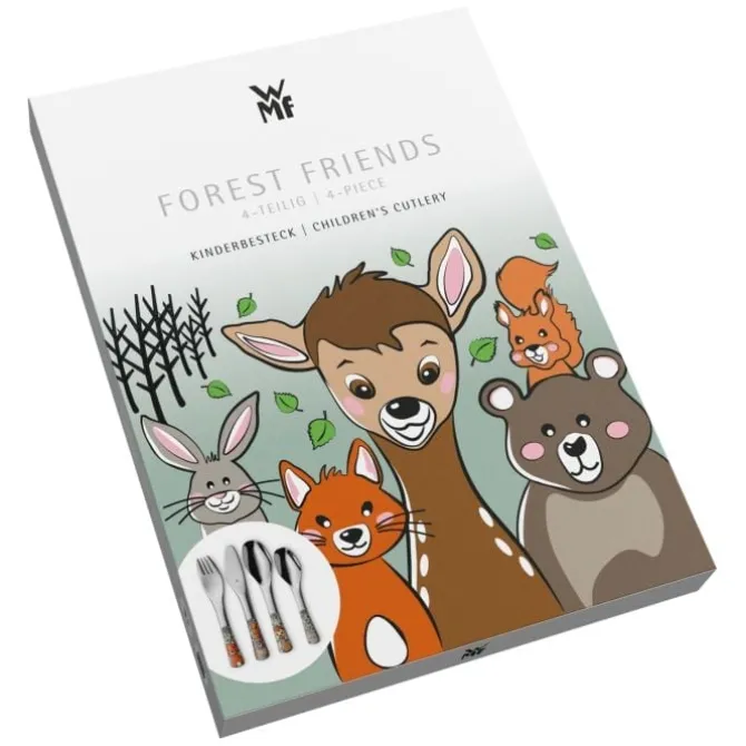 Essbestecke | WMF Kinderbesteck-Set Waldfreunde, 4-teilig