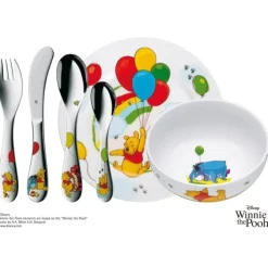 Essbestecke | WMF Kindergeschirr-Set Disney Winnie Puuh, 6-teilig
