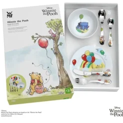 Essbestecke | WMF Kindergeschirr-Set Disney Winnie Puuh, 6-teilig