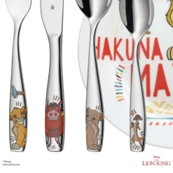Essbestecke | WMF Kindergeschirr-Set Disney König der Löwen, 6-teilig