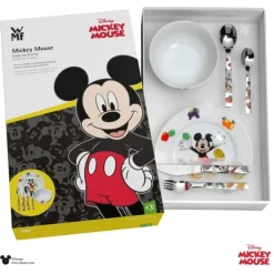 Essbestecke | WMF Kindergeschirr-Set Mickey Mouse, 6-teilig