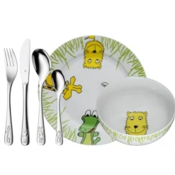 Essbestecke | WMF Kindergeschirr-Set Safari, 6-teilig