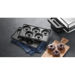 Gemeinsam Genießen | WMF Lono Snack Master Donut-Platten-Set, 2-teilig