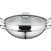 Pfannen | WMF Macao Wok-Set, 36 cm, 4-teilig