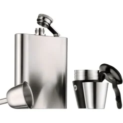 Bar- & Weinzubehör | WMF Manhattan Flachmann-Set, 6-teilig