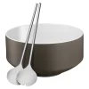 Servierbestecke | WMF Moto Salat-Set, 3-teilig, lavagrau