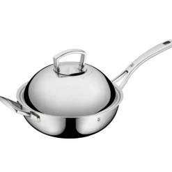 Pfannen | WMF Multiply Wok mit Edelstahldeckel, 28 cm