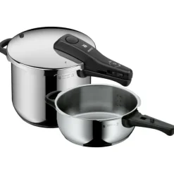 Schnellkochtöpfe | WMF Perfect One Pot Schnellkochtopf-Set, 22 cm, 6,5 und 3,0 Liter