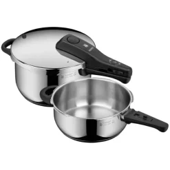 Schnellkochtöpfe | WMF Perfect One Pot Schnellkochtopf-Set, 22 cm, 4,5 und 3,0 Liter