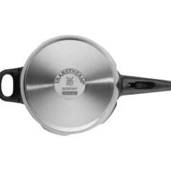 Schnellkochtöpfe | WMF Perfect One Pot Schnellkochtopf-Set mit Dampfgareinsatz, 22 cm, 4,5 und 3,0 Liter, stapelbar