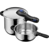 Schnellkochtöpfe | WMF Perfect Plus One Pot Schnellkochtopf-Set, 22 cm, 6,5 und 3,0 Liter
