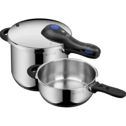 Schnellkochtöpfe | WMF Perfect Plus One Pot Schnellkochtopf-Set, 22 cm, 6,5 und 3,0 Liter
