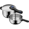 Schnellkochtöpfe | WMF Perfect Plus One Pot Schnellkochtopf-Set, 22 cm, 4,5 und 3,0 Liter