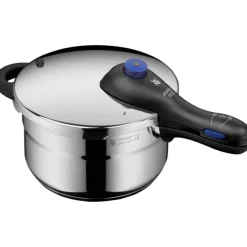 Schnellkochtöpfe | WMF Perfect Plus One Pot Schnellkochtopf-Set mit Dampfgareinsatz, 22 cm, 4,5 und 3,0 Liter, stapelbar