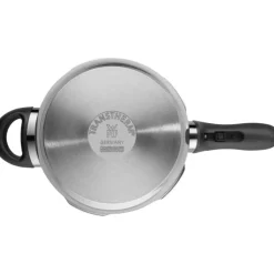 Schnellkochtöpfe | WMF Perfect Plus One Pot Schnellkochtopf-Set mit Dampfgareinsatz, 22 cm, 4,5 und 3,0 Liter, stapelbar