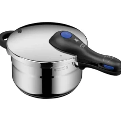 Schnellkochtöpfe | WMF Perfect Plus One Pot Schnellkochtopf-Set mit Dampfgareinsatz, 22 cm, 4,5 und 3,0 Liter, stapelbar
