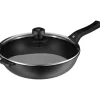 Pfannen | WMF PermaDur Premium Wok mit Glasdeckel, 30 cm