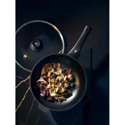 Pfannen | WMF PermaDur Premium Wok mit Glasdeckel, 30 cm