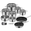 Töpfe | WMF Silit Alicante Kochgeschirr-Set, 10-teilig