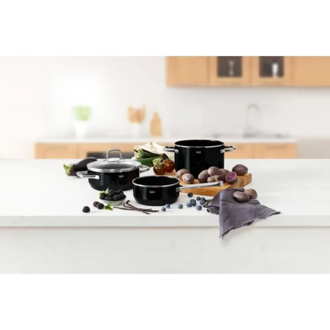Töpfe | WMF Silit Silargan® Elegance Topf-Set, 4-teilig, Red
