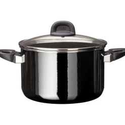 Töpfe | WMF Silit Silargan® Modesto Kochtopf mit Deckel, 24 cm, Black