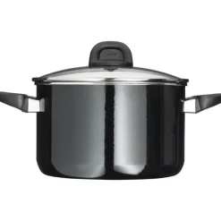 Töpfe | WMF Silit Silargan® Modesto Kochtopf mit Deckel, 24 cm, Black